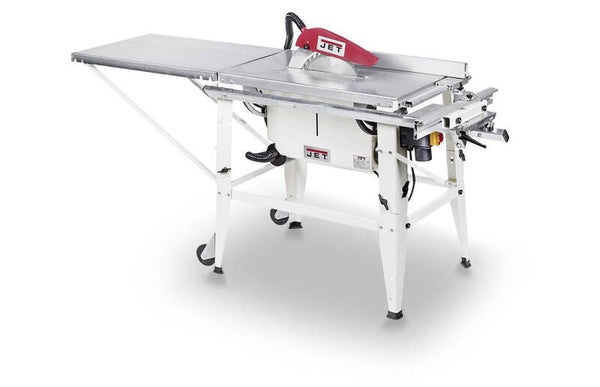 Universele mobiele precisie zaagtafel voor hout zaaghoogte 90 mm 2 kW 400V incl. cirkelzaagblad dia. 315 mm Jet