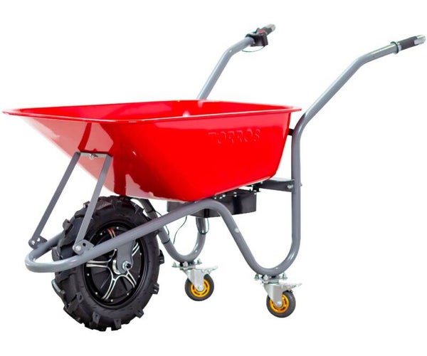 Elektrische kruiwagen 80l 150kg - batterij 40V / 6Ah Torros
