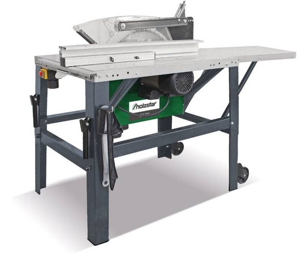Zaagtafel bouw voor hout zaaghoogte 150 mm 4,2 kW 400V inclusief cirkelzaagblad dia. 500 mm Holzstar