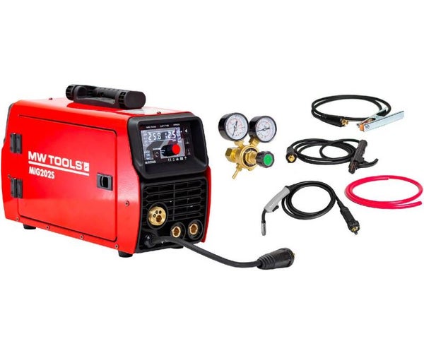 MIG lasinverter Synergie LCD 200A MW Tools