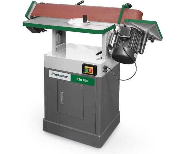 Oscillerende kantenschuurmachine schuurlengte 820 mm slijpband 150x2270 mm 2,2 kW 230V Holzstar