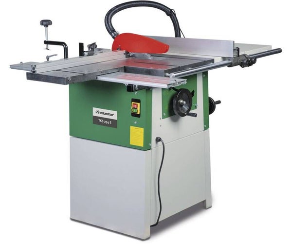 Universele precisie stationaire zaagtafel voor hout zaaghoogte 80 mm 1,5 kW 400V incl. cirkelzaagblad dia. 254 mm Holzstar