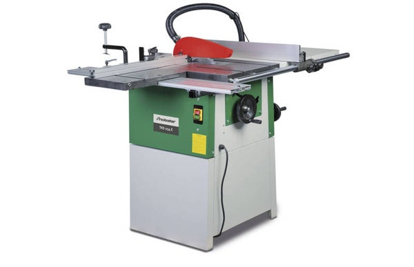 Universele precisie stationaire zaagtafel voor hout zaaghoogte 80 mm 1,5 kW 400V incl. cirkelzaagblad dia. 254 mm Holzstar