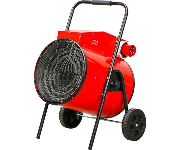 Warmeluchtblazer elektrisch 30kW 3x400V trolley rond MW Tools