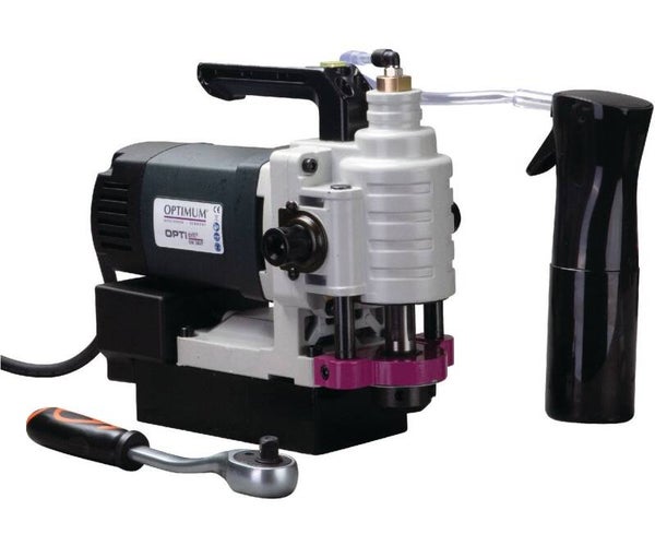 Horizontale magneetboormachine kernboren tot ø 38x35 mm 1,65 kW magneet 14500 N Optidrill