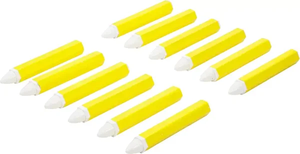 Vetkrijtstift | wit | 12 stuks