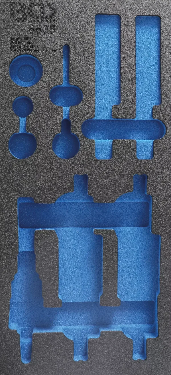 Gereedschapmodule 1/3 | leeg | voor BGS 8835