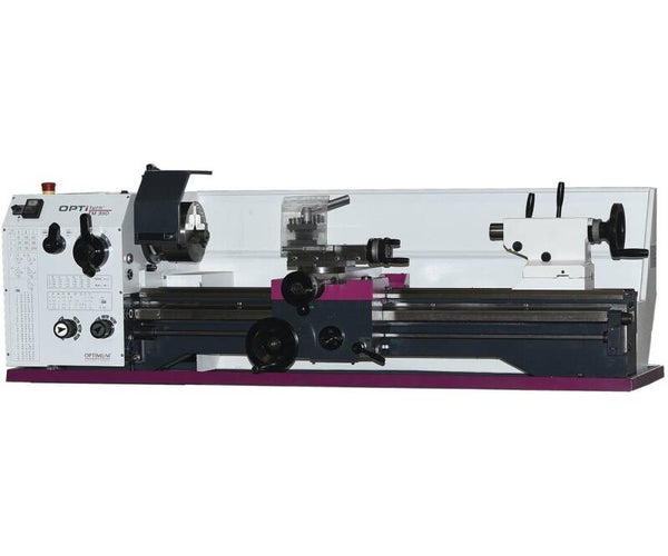 Metaaldraaibank centerhoogte 158 mm centerlengte 1000 mm spilboring 38 mm 1,1 kW 400 V Optiturn