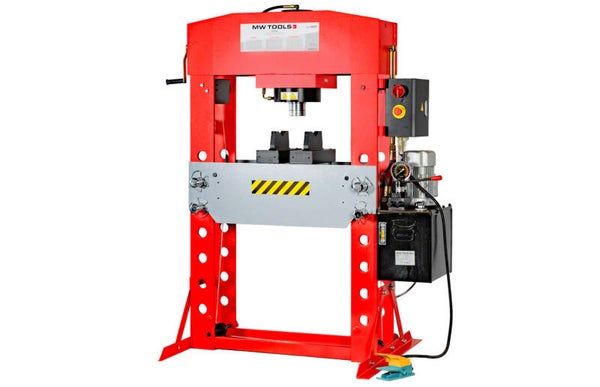 Elektro-hydraulische werkplaatspers 100T mobiele cilinder MW Tools