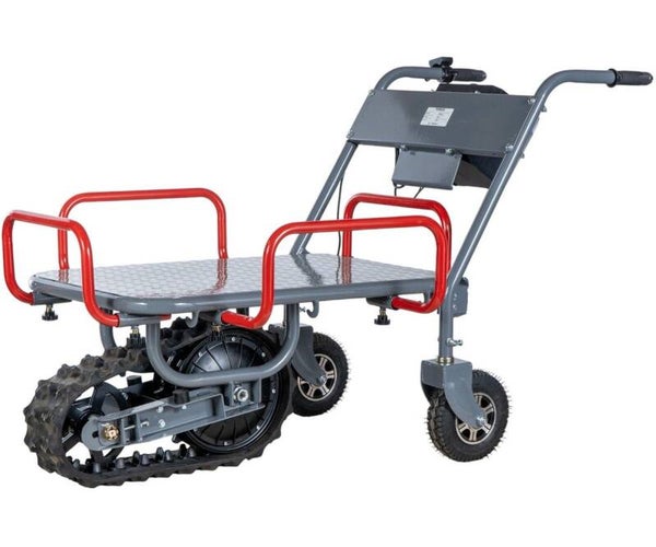 Elektrische rupsplatformwagen 150kg + ski - battery 40 V 6 Ah Torros