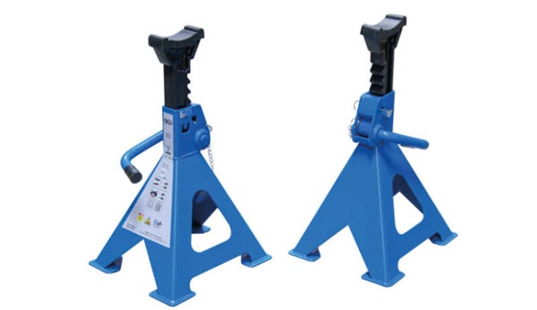 Assteun | draagvermogen 6000 kg / paar | slag 382 - 600 mm | 1 paar