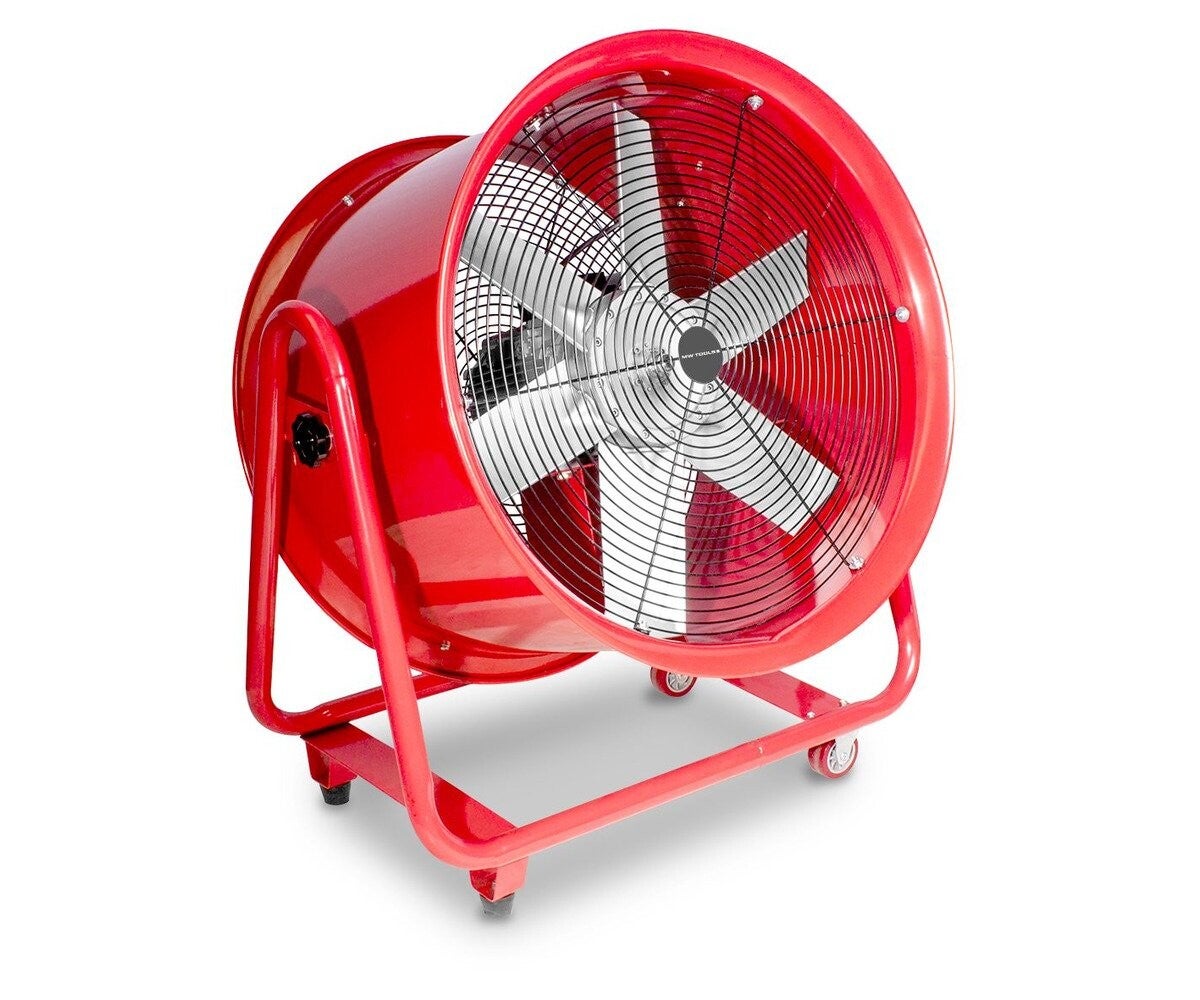 Mobiele ventilator ø600mm - 2000W MW Tools