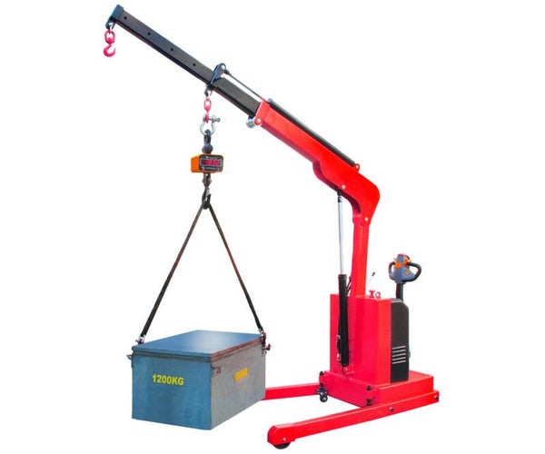 Elektrische hijskraan 1000 kg hefhoogte 3,73 meter MW Tools