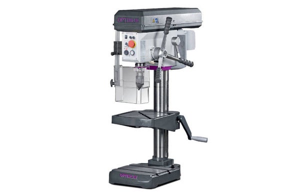 Professionele tafelboormachine boren tot ø 24 mm opname MK2 850W 230V 7 snelheden rondloop beter dan 0,015 mm Optidrill