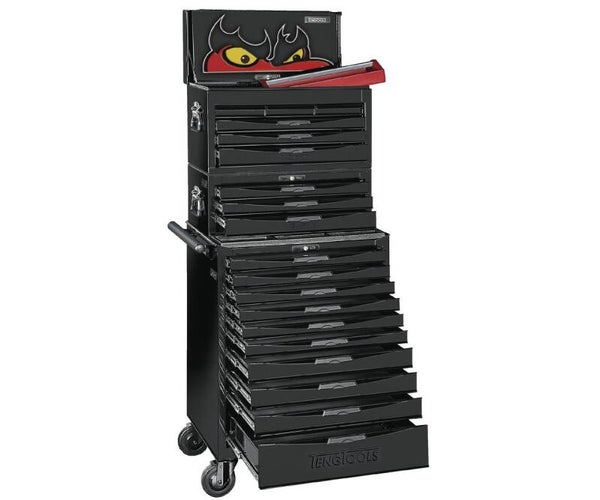 Gereedschapsset zwart midi master 19 laden Teng Tools