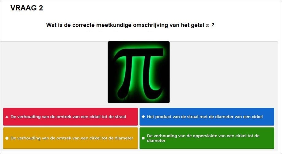 PI-QUIZ 2021 (VVWL - Ivan De Winne) | Omtrent pi