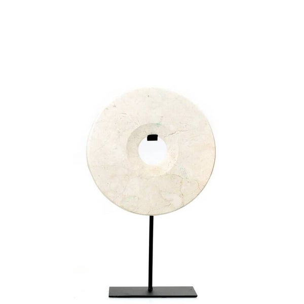 Marble disc op standaard