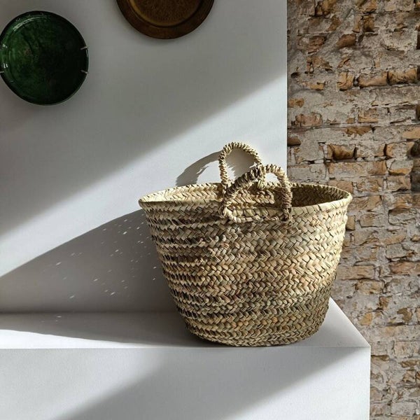 Marokkaanse rieten tas