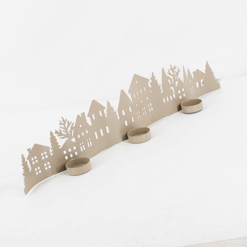 Huisjes waxinelichtjes