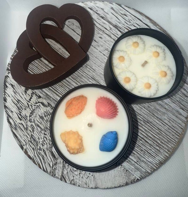 4oz metal tinned candle