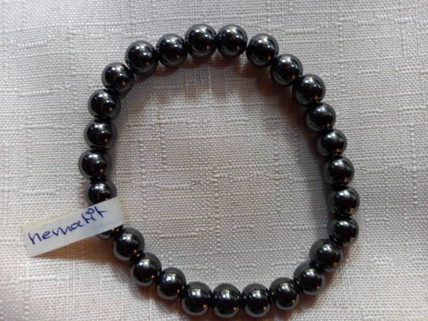 Kralenarmband van Hematiet
