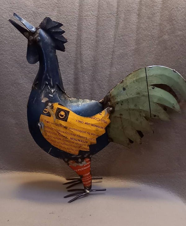 Metalen Haan van gerecycled metaal