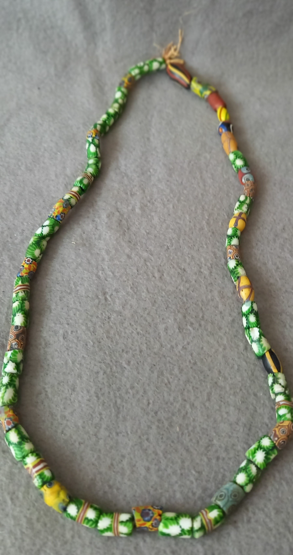 Millefiori kralen uit West Afrika