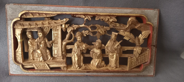 Oude tempel decoratie uit China