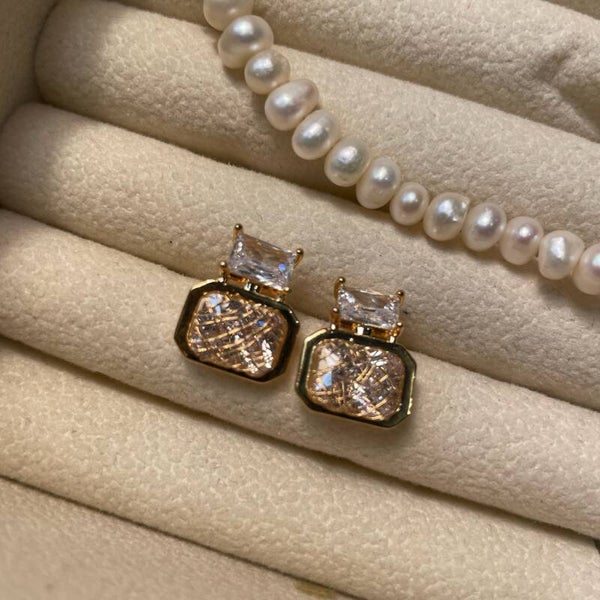 Zirkonia Roségoud Sieraden - 18k goldplated (002)