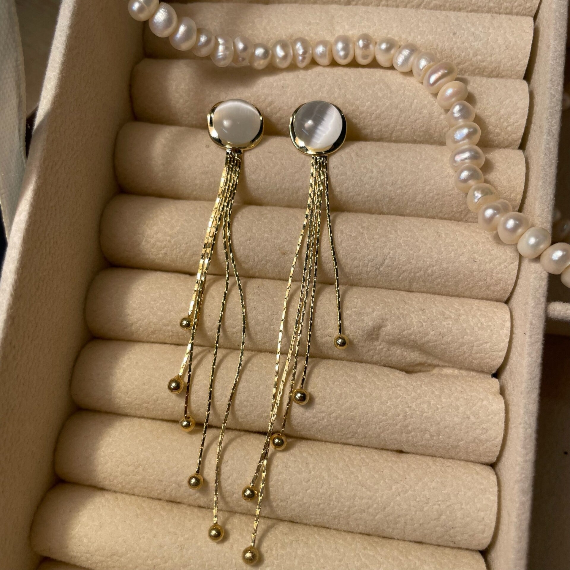 Circle Chain Oorbellen (031)