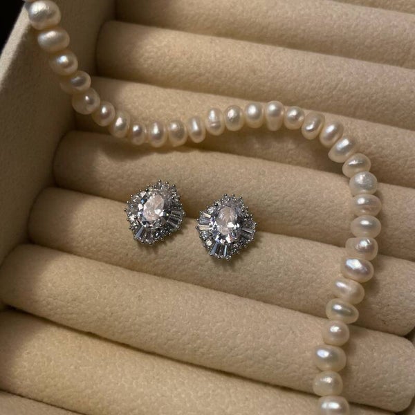 Diamond Edge Oorbellen (044)