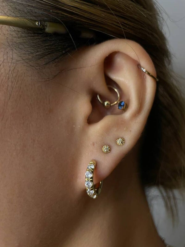 Sparkly Hoops Oorbellen (051)