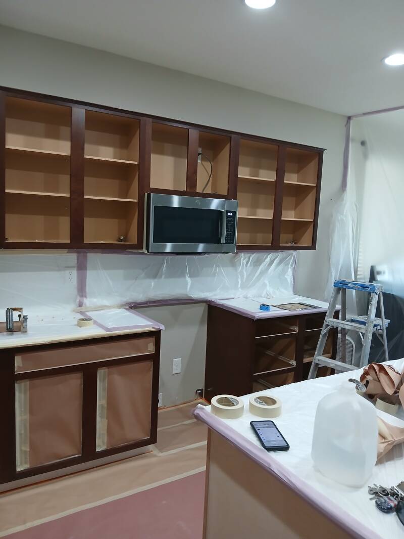 Cabinet repaint chandler a z