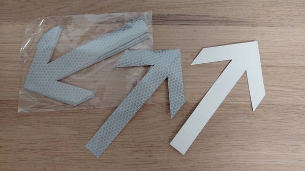 Richtungspfeile für VZ 283