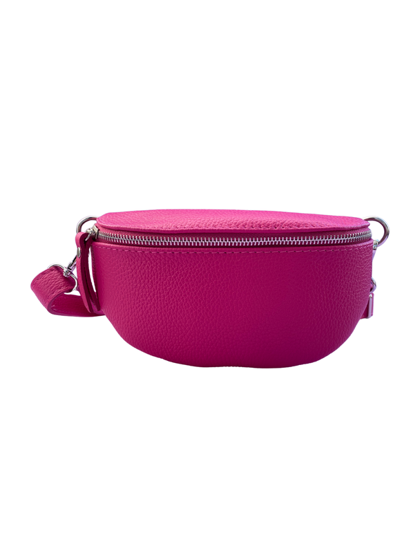 Tas Alba - Fuchsia (echt leer)
