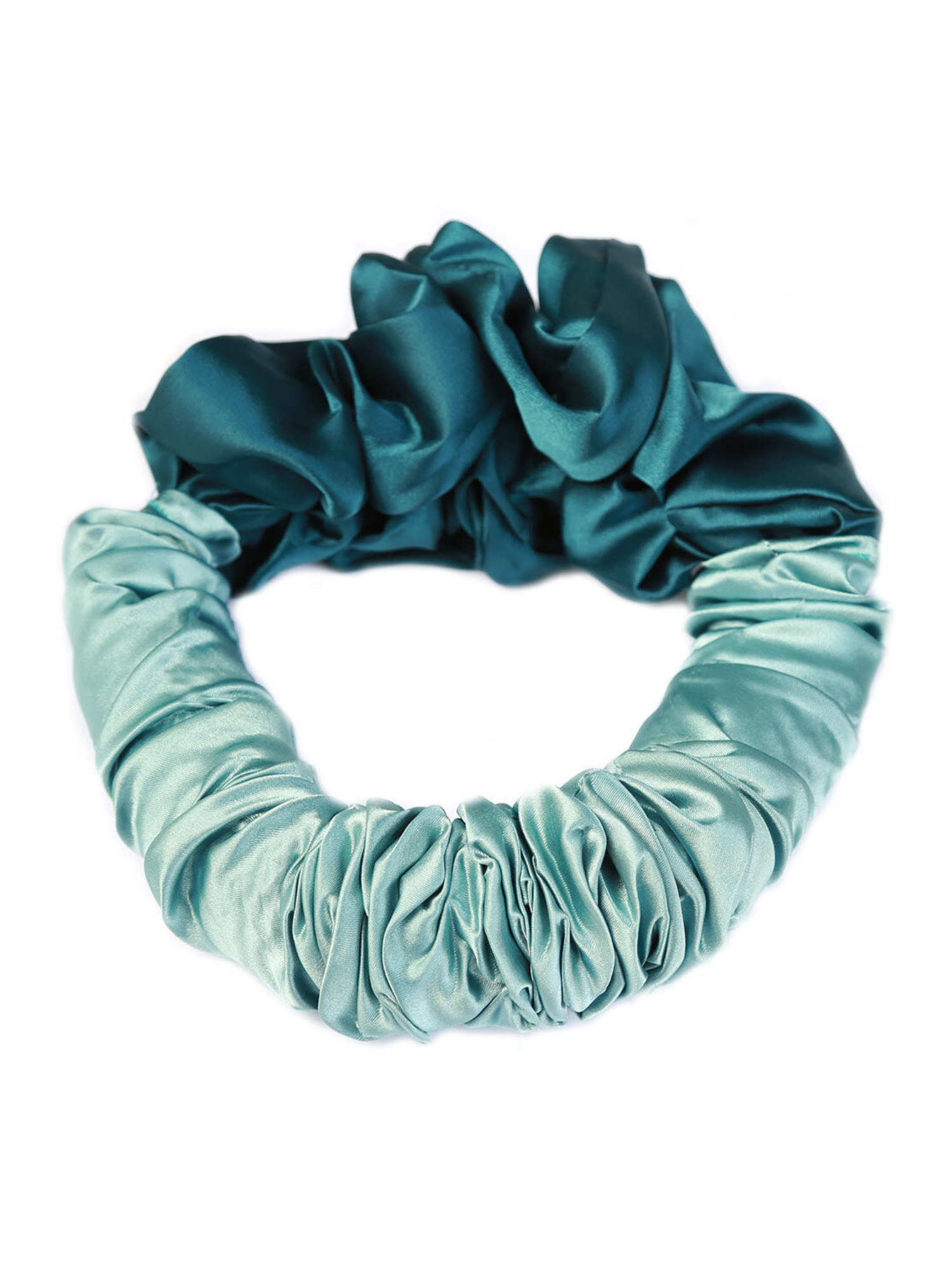 Heatless curls Love Ibiza - Scrunchie Blauw