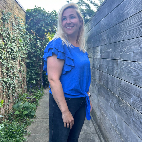 Top Jessica - Blauw