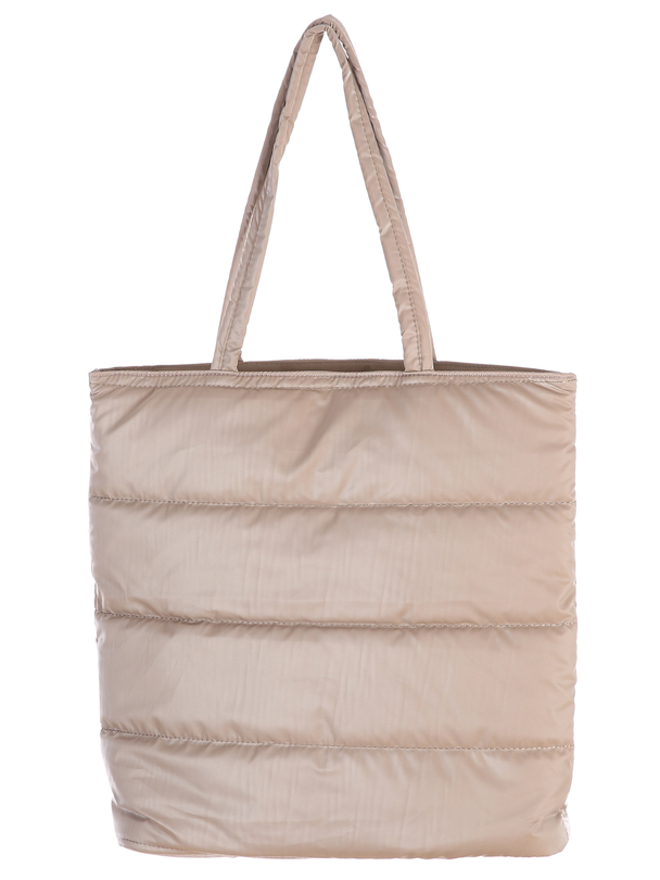 Puffer shopper - Khaki