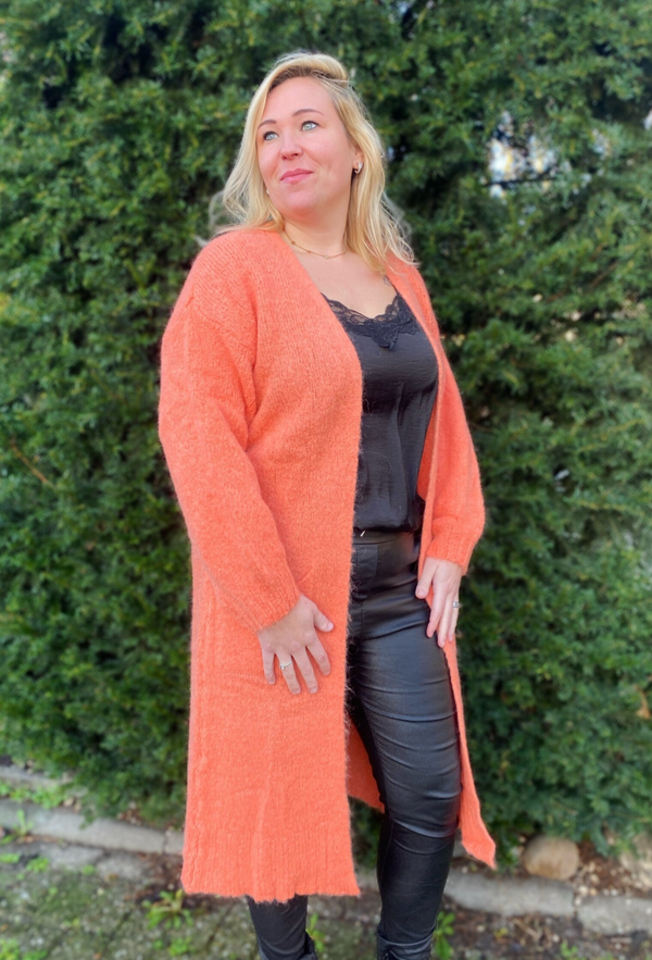 Vest Milena – Soft Oranje