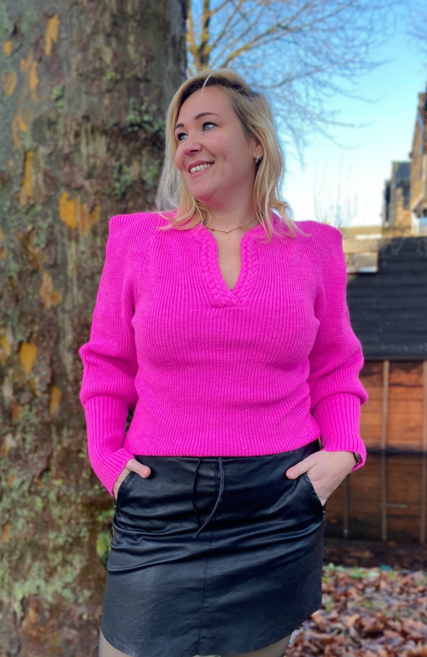 Trui Chloë - Fuchsia