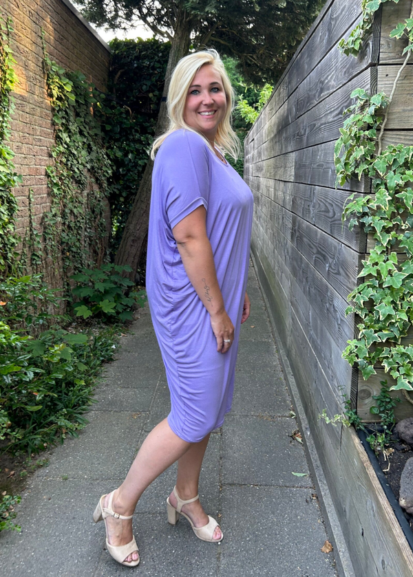 Trendy jurk - Lila