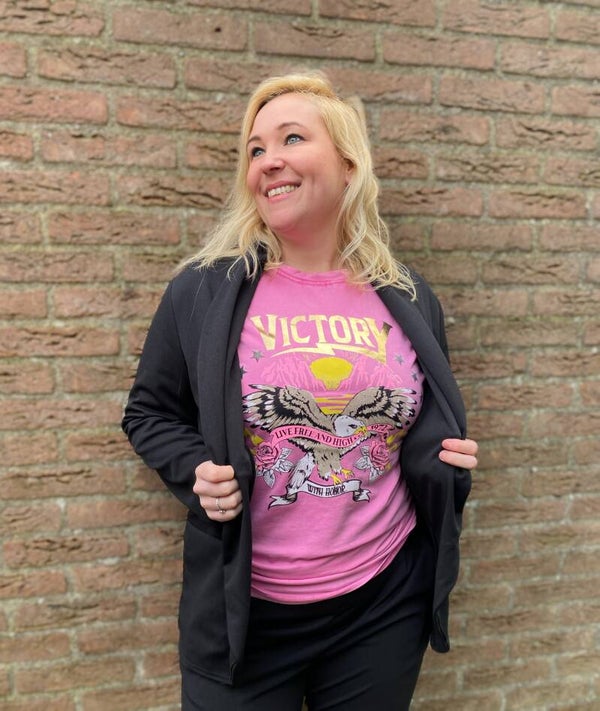 Shirt Victory - Roze