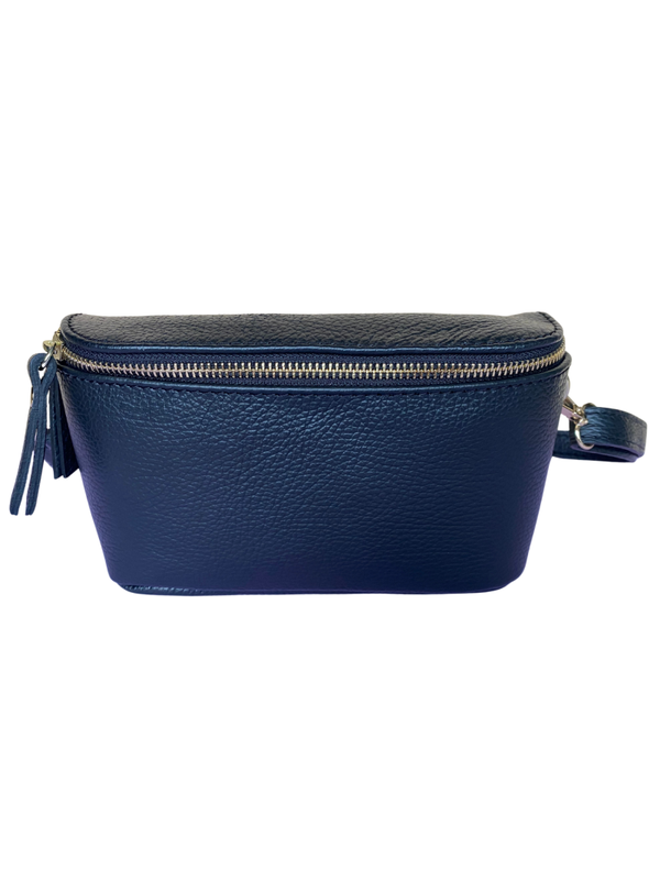 Heuptas - Zwart (echt leer)