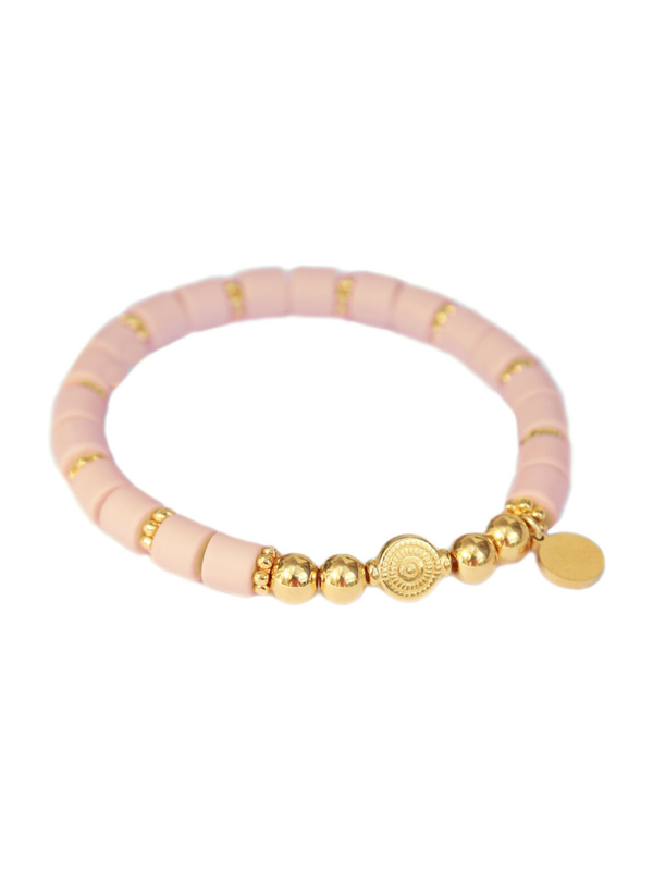Love Ibiza armband - Dolce oud Roze