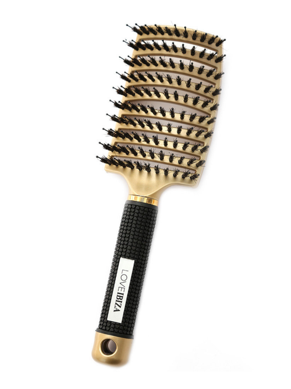 Love Ibiza - Haarborstel goud