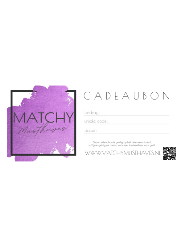 MATCHY Cadeaubon