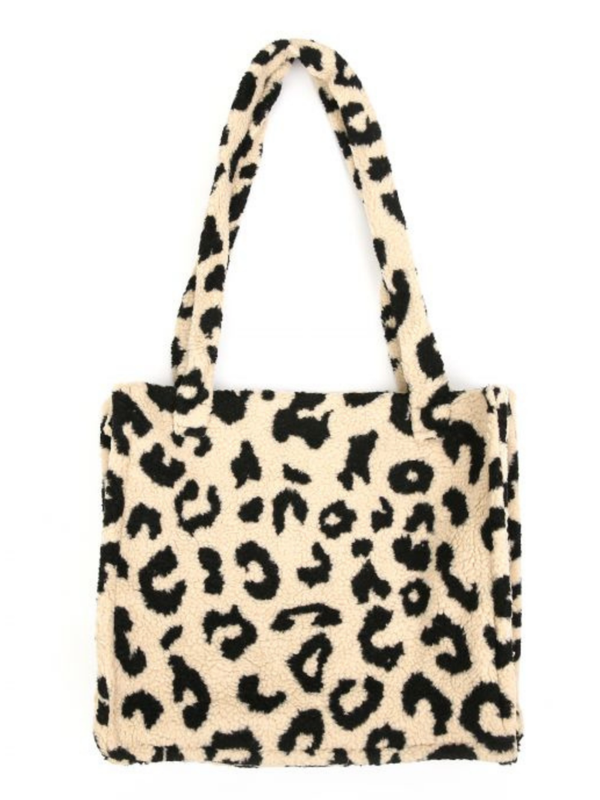 Teddy Shopper - Beige panter