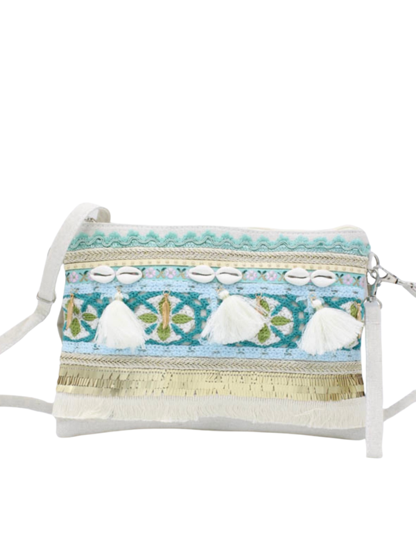 Clutch Belluno - Aqua