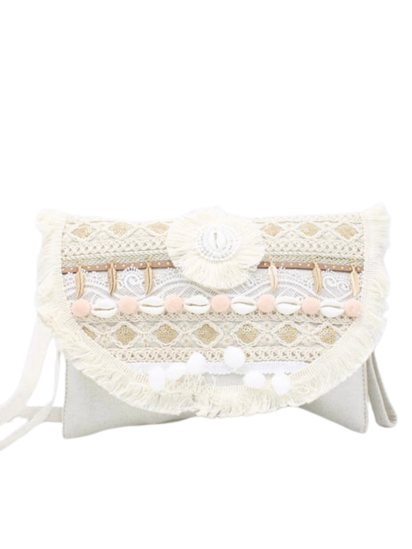 Clutch Bressi - Beige