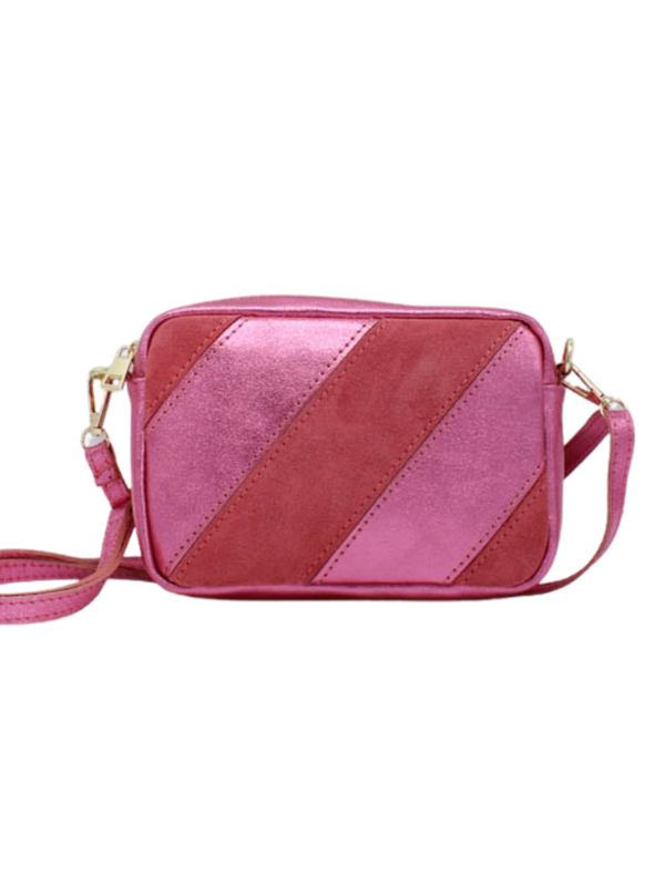 Tas Resi - Roze (echt leer)